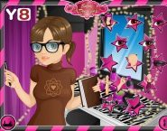 Nerdy to Emo Makeover